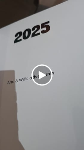 Customer video review of Custom Travel Book