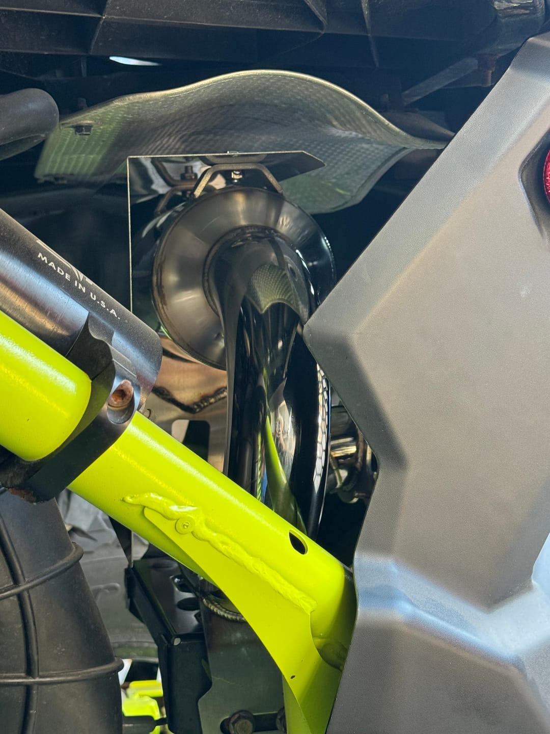 Customer photo review of RPM X3 Slip On Exhaust Sport Muffler Can-Am Maverick X3 Turbo R & RR 2017-2026