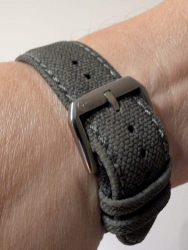 Customer photo review of Panthera Canvas – Uhrenarmband