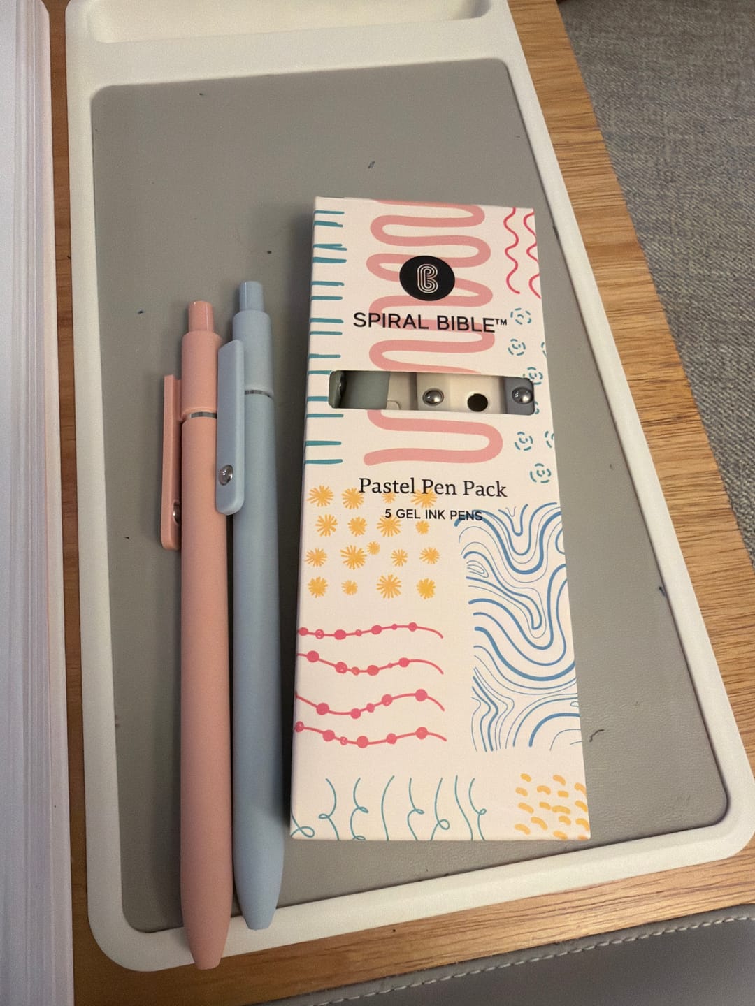 Customer photo review of Spiral Bible™ Pastel Pen Pack