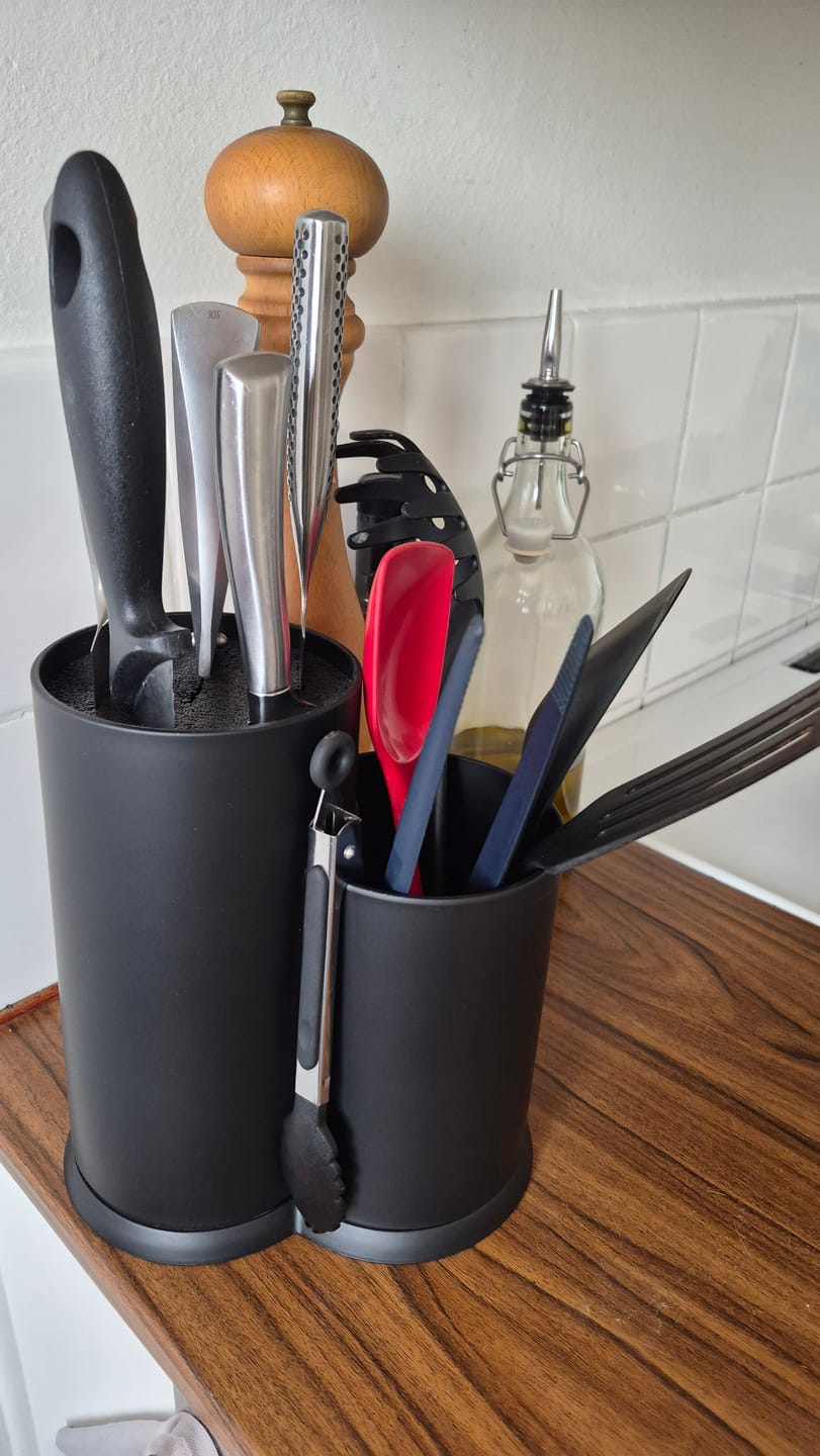 Customer photo review of Dorre Vida Knivblock borst och redskapsställ svart höjd 22,5 cm