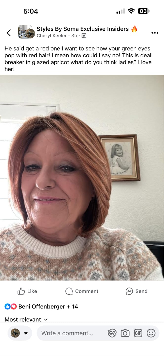 Customer photo review of DEAL BREAKER - Glazed Apricot*