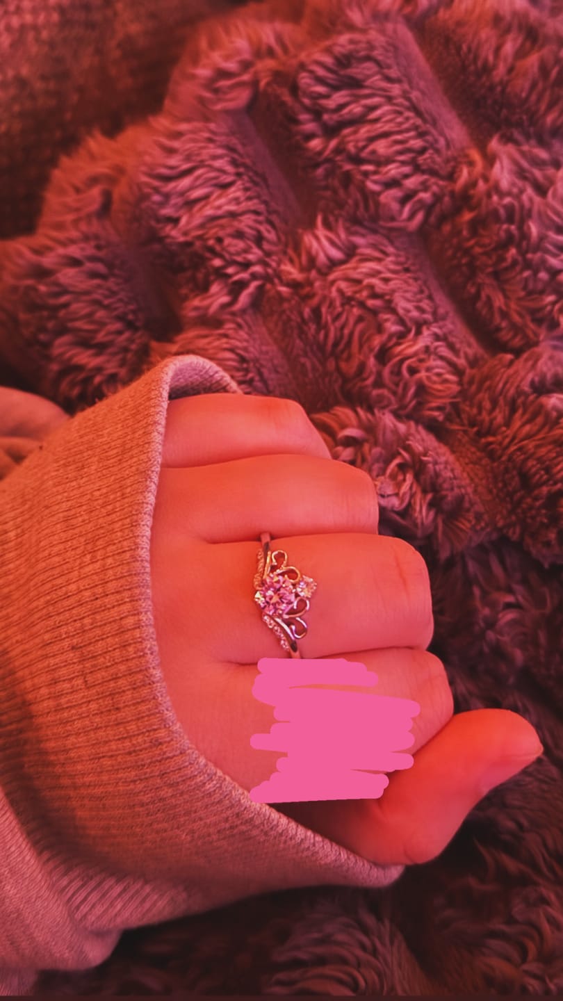 Customer photo review of SWEET GODDESS Ring