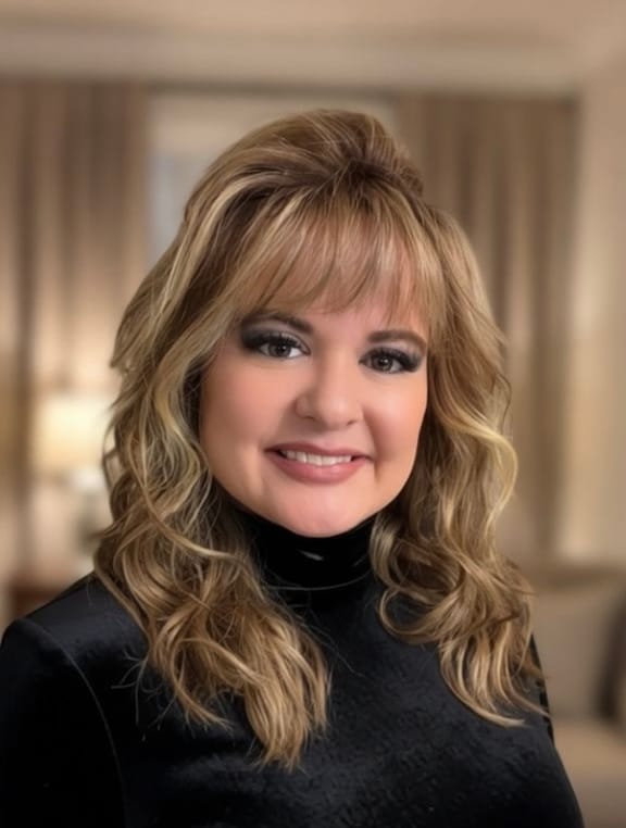 Customer photo review of BILLIONAIRE BOMBSHELL - Frosted Pecan