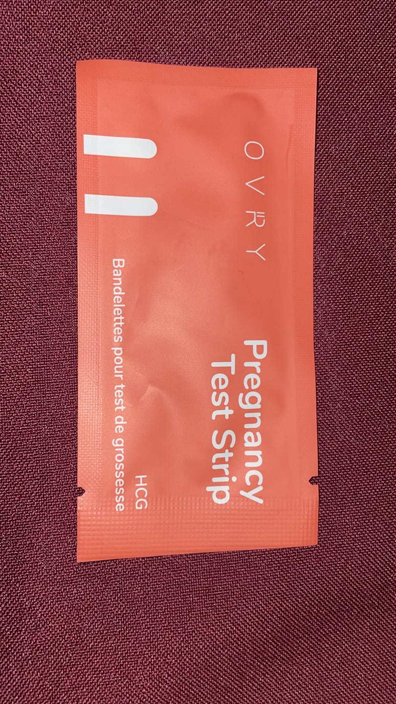 Customer photo review of Pregnancy Test Strips (Ultra-Sensitive)