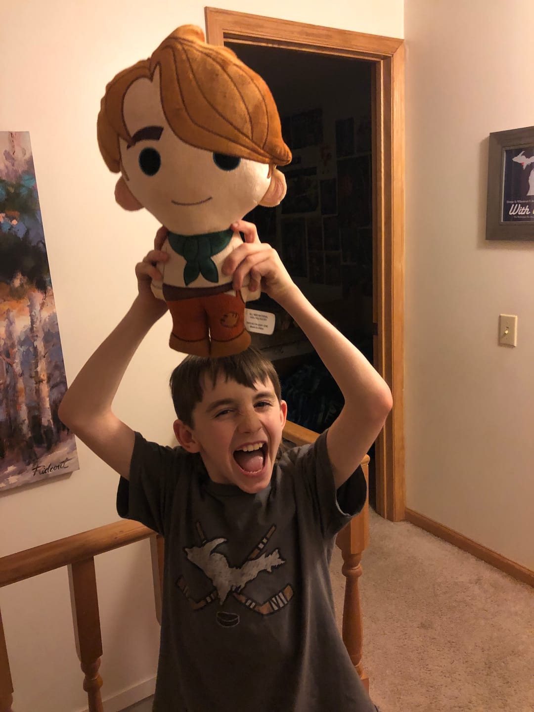 Customer photo review of Janner Plushie