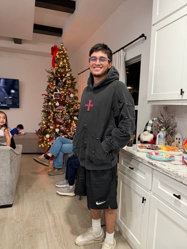 Customer photo review of Crusader Armor Hoodie