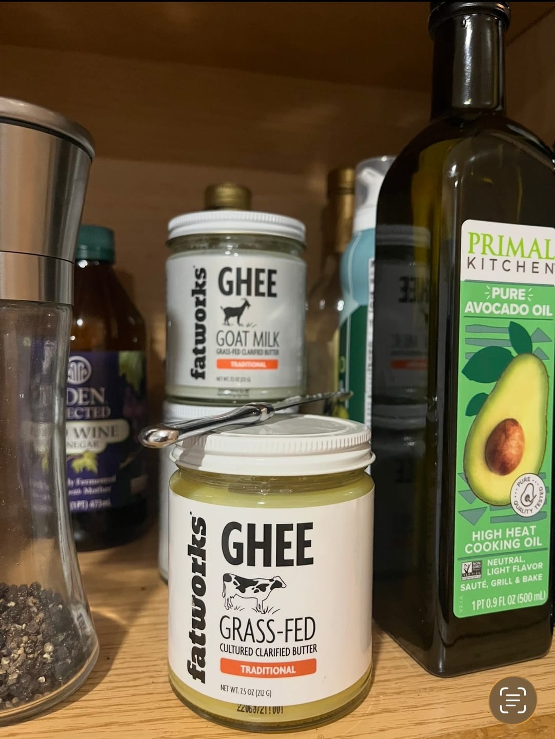 Customer photo review of Grass Fed Goat Milk Ghee (7.5 oz)