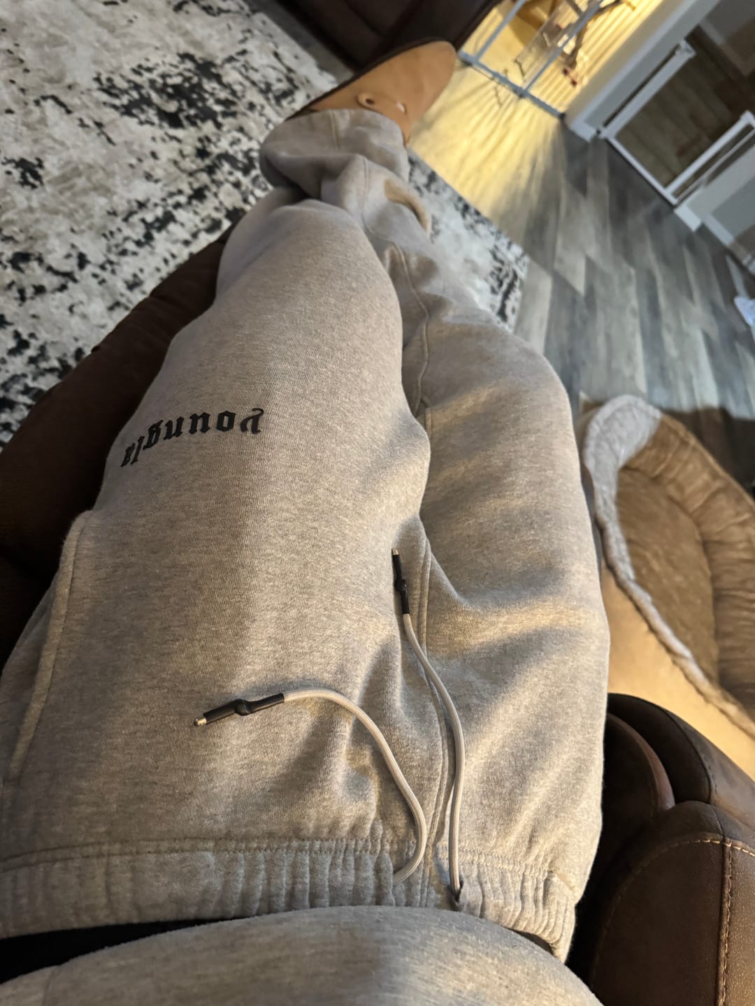 Customer photo review of 2077 - Flare Sweats