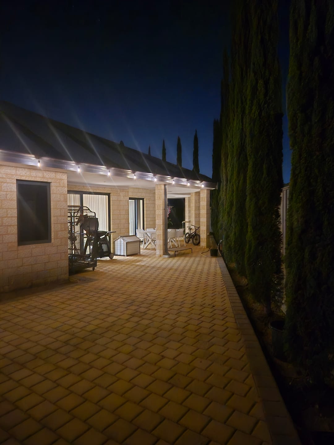 Customer photo review of Festoon Solar Lights (Series 2)