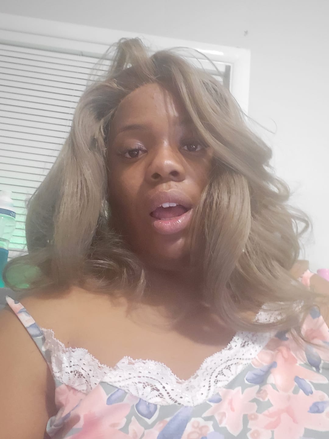 Customer photo review of Sensationnel Bare Lace Glueless Extra Transparent Luxe 13X6 Lace Front Wig - 13X6 UNIT 4
