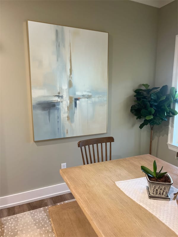 Customer photo review of Abstract Painting Canvas #AP141