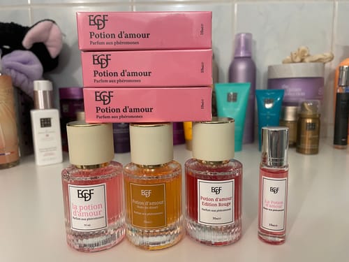 Customer photo review of Parfum aux phéromones