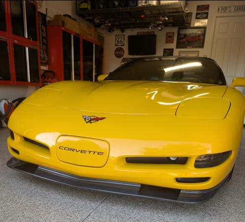 Customer photo review of Corvette C5 ZR1 Extended Front Splitter Lip