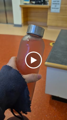 Customer video review of Frosted Hydrava Bottle