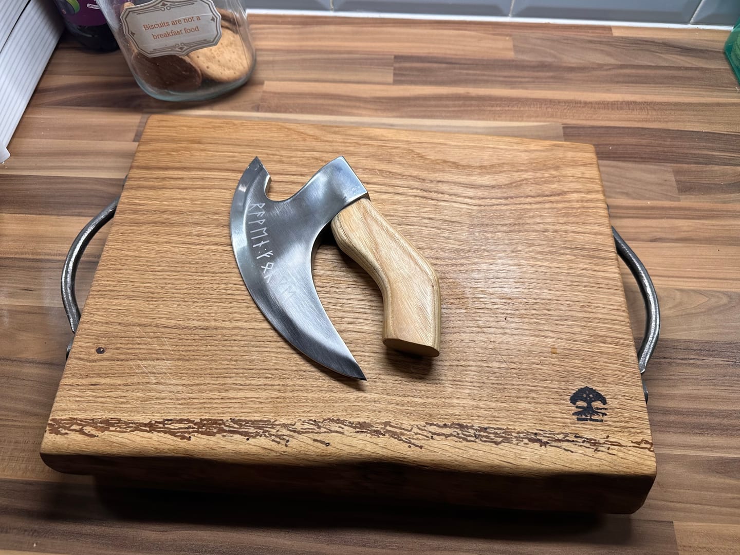 Customer photo review of The Original Pizza Axe