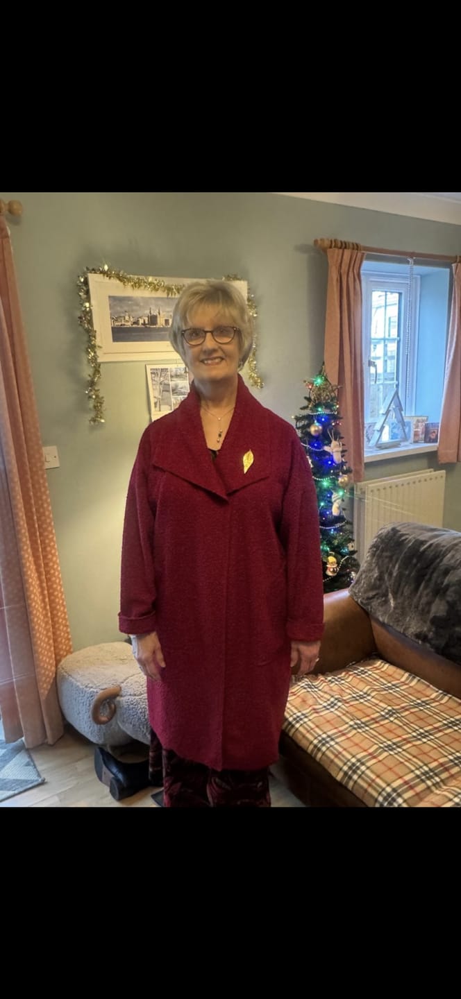 Customer photo review of Plain Needlecord Fabric