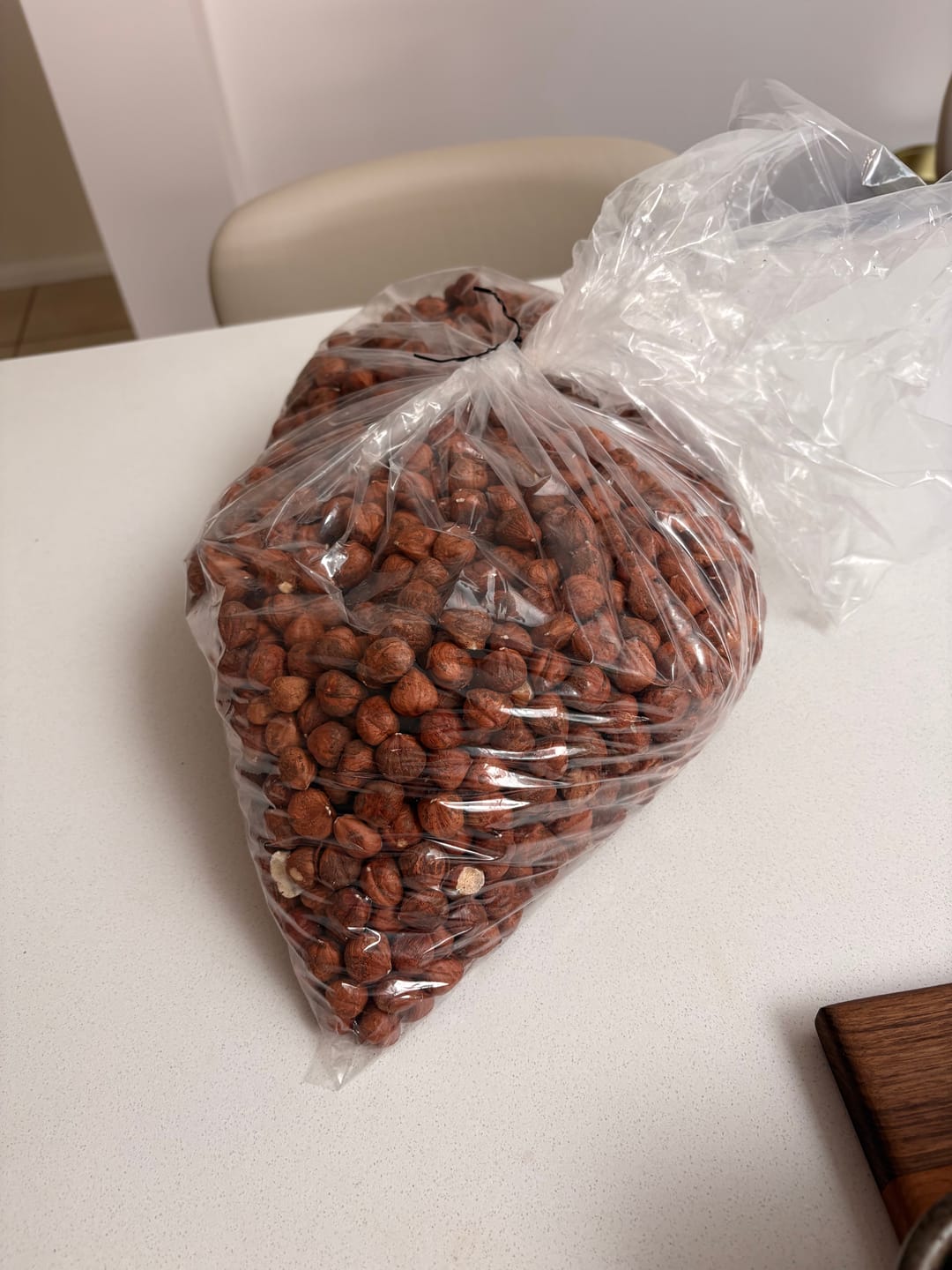 Customer photo review of Raw hazelnuts
