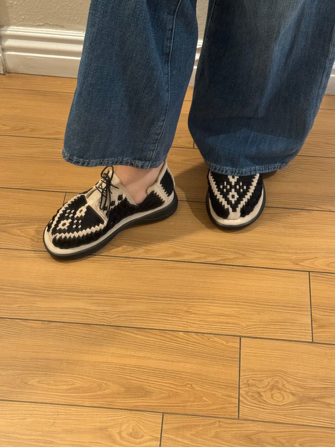 Customer photo review of Benito Sandal - Black