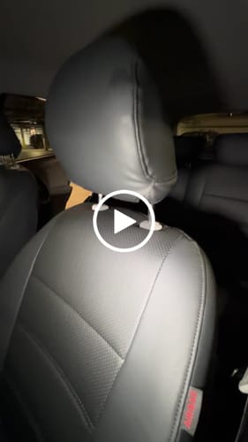 Customer video review of Premium Custom-Fit Seat Covers