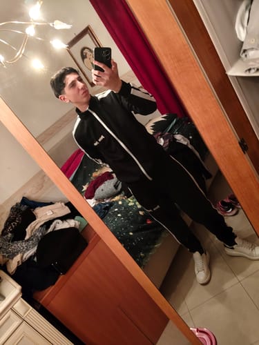 Recensione con foto di un cliente su Tuta Palm Angels