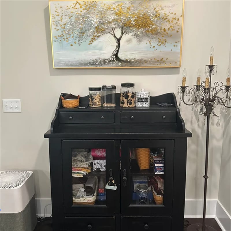 Customer photo review of Tree Abstract Textured Wall Art #TP042