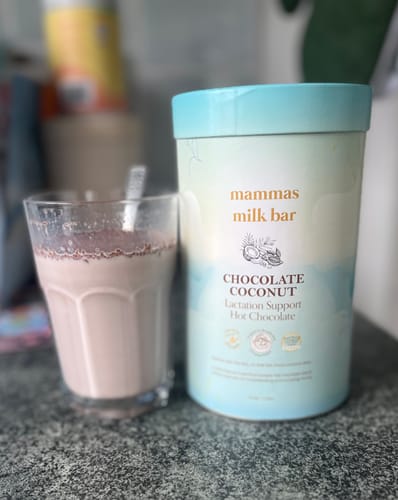 Customer photo review of Lactation Hot Chocolate - Coconut Chocolate