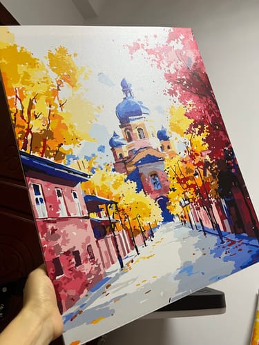 Customer photo review of Colorful street view