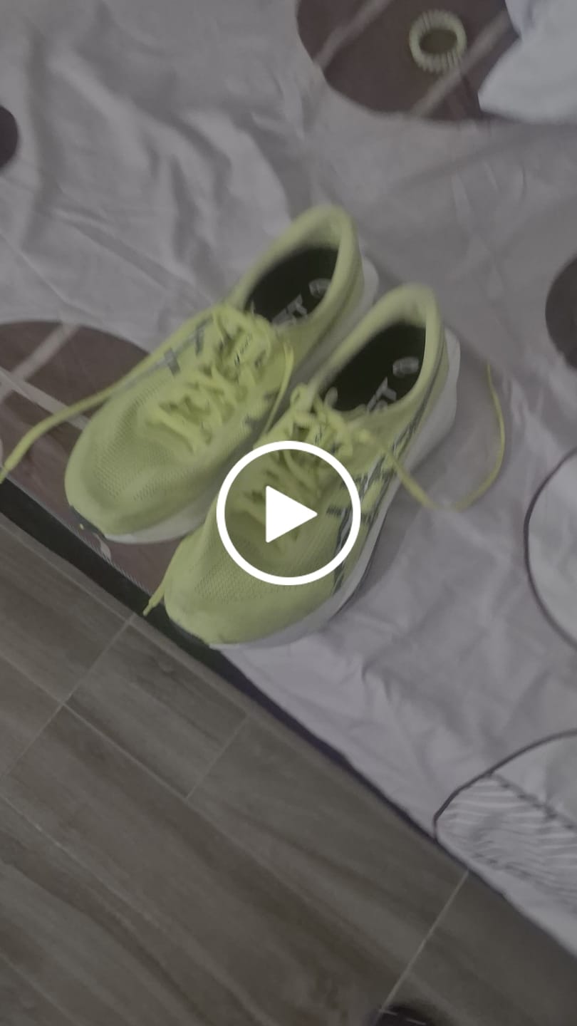 Customer video review of Asics Sonicblast Hombre Citron Tranquil Teal