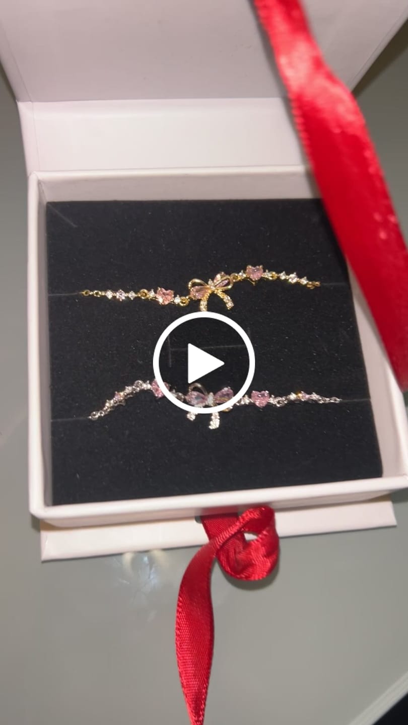 Customer video review of Bow Bracelet