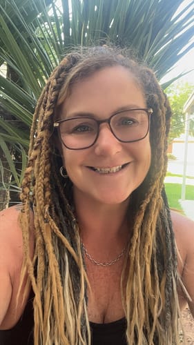 Customer photo review of 26” Pre-Stretched Hair for Braids, Locs & Creative Styles