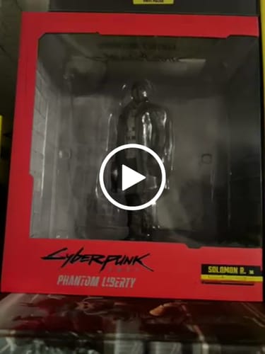 Customer video review of Cyberpunk 2077 Solomon Reed Figure
