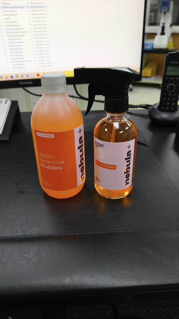 Customer photo review of PACK AROMATIZANTE NEBULA+ 250ML + RECARGA 500ML A ELECCIÓN