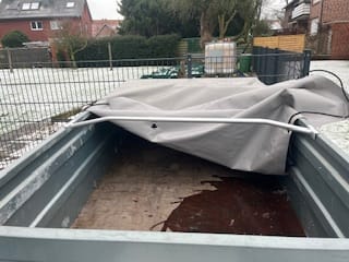 Customer photo review of Anhänger Planenbügel 100 - 145 cm