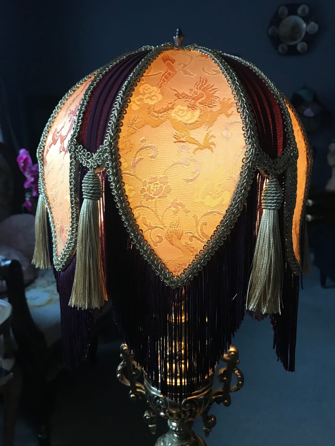 Customer photo review of Metallic Feather Braid 11mm x 1m - 3278