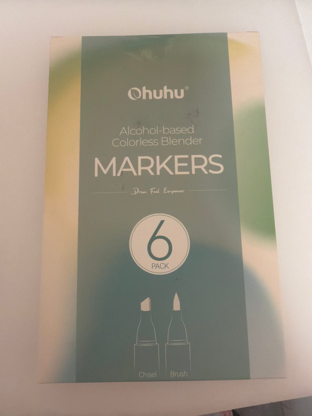 Customer photo review of Ohuhu Honolulu Colorless Blender Marker - Pack of 6 (Europe Only)