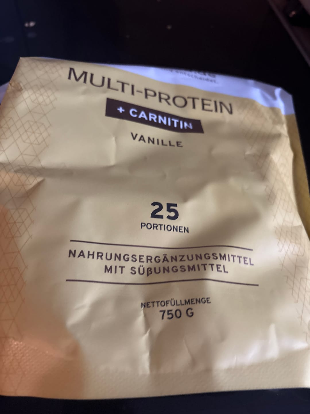 Customer photo review of Multi Protein m. Vanille-Geschmack 750g Beutel