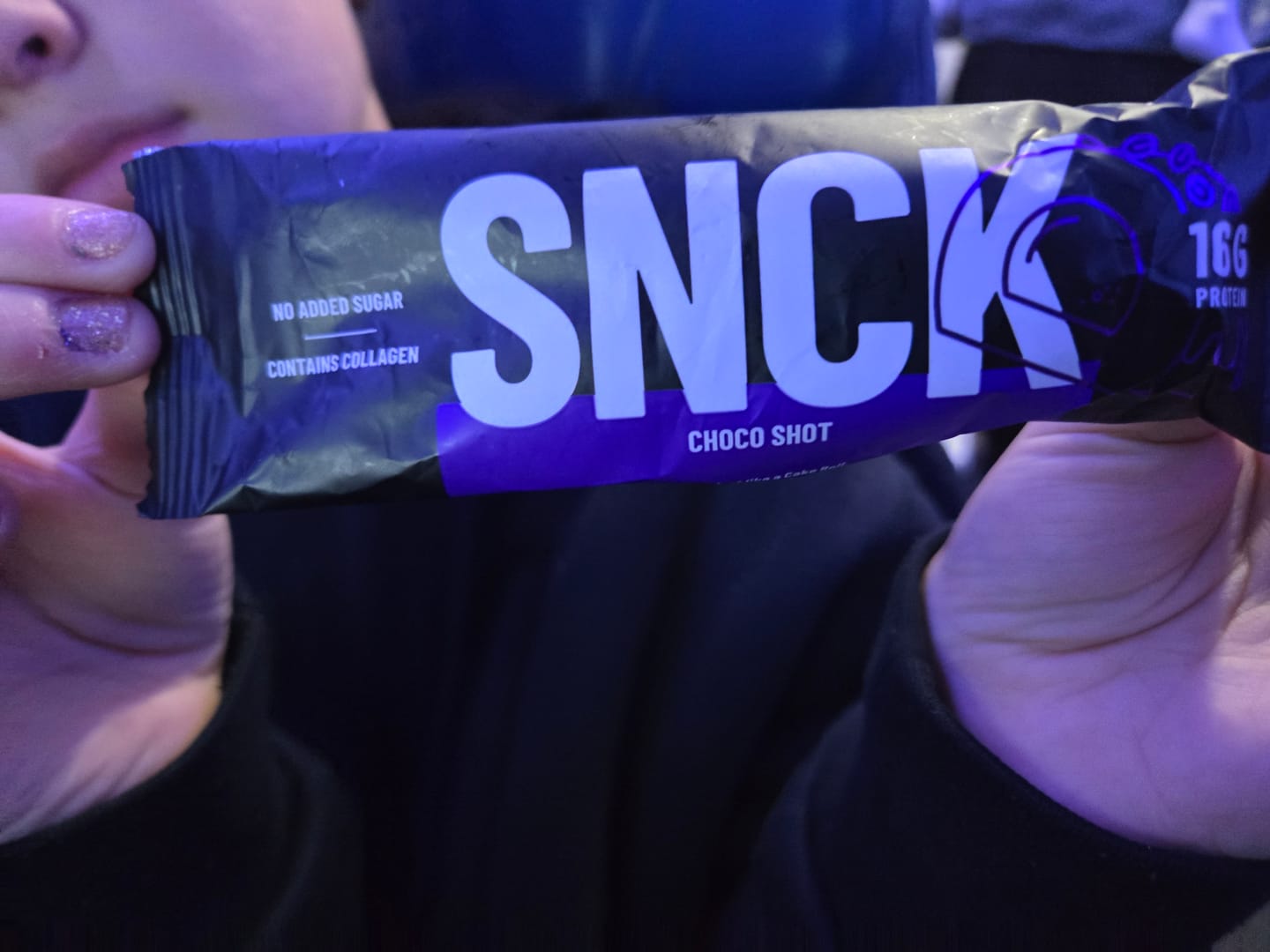 Customer photo review of Snck - Barre protéinée - 55g