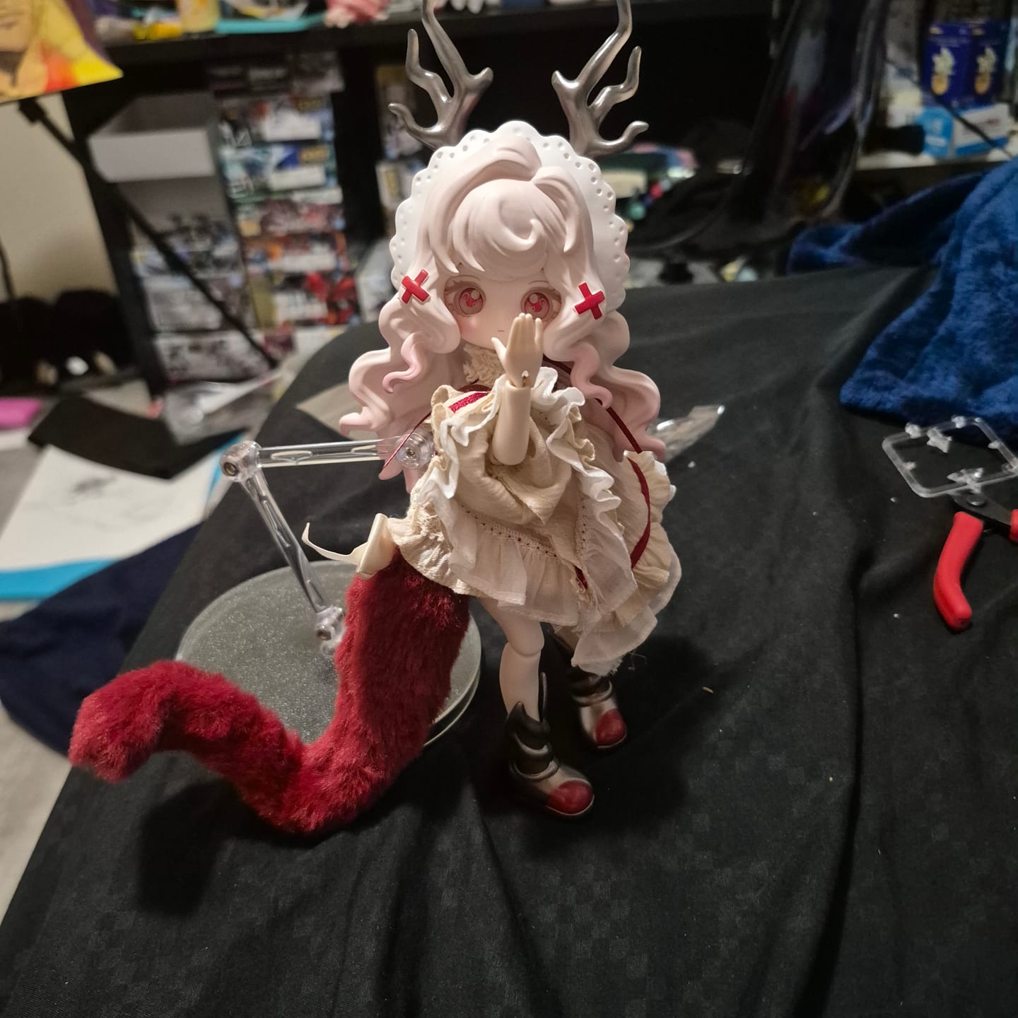 Customer photo review of The Lulu Elf Story 1/12 Action Figure BJD Blind Box