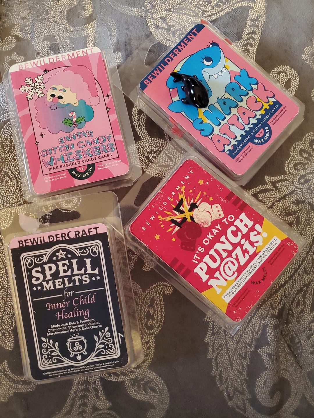 Customer photo review of Shark Attack Wax Melts