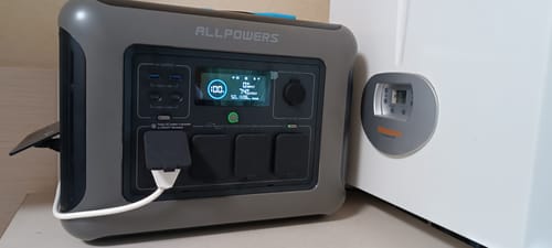 Customer photo review of ALLPOWERS R1500 Lite Tragbare  Powerstation | 1600W 1056Wh
