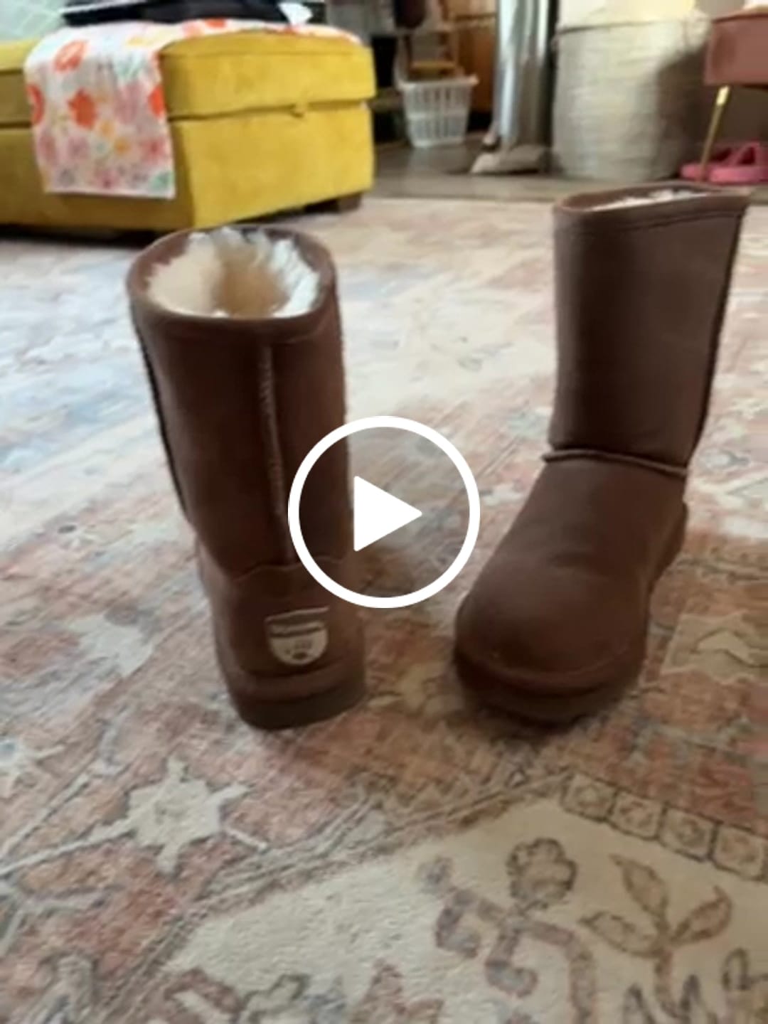 Customer video review of ELLE SHORT COCOA