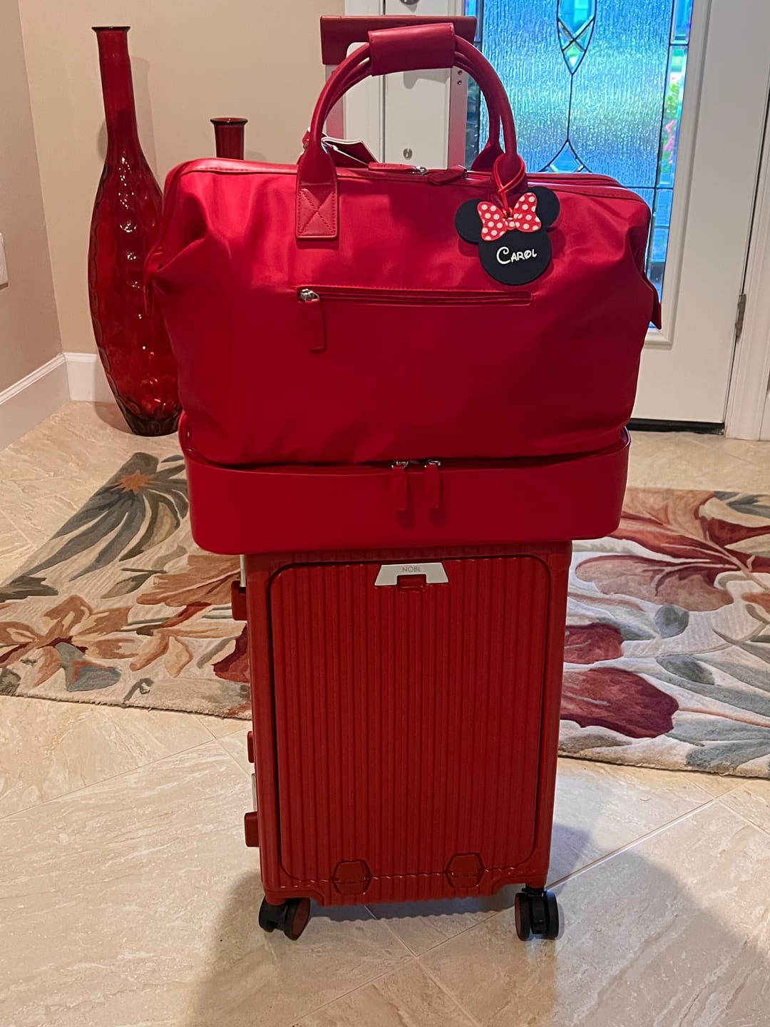 Customer photo review of Compressible Packing Cubes (6 Pieces)