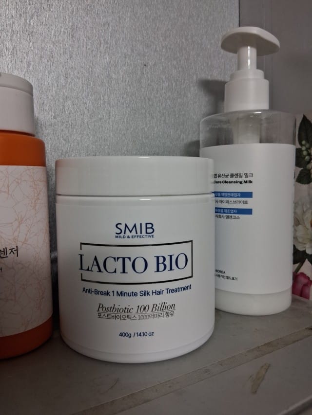 Customer photo review of SMiB Anti-Frizz & Repair Series - LactoBio Hair Mask Treatment