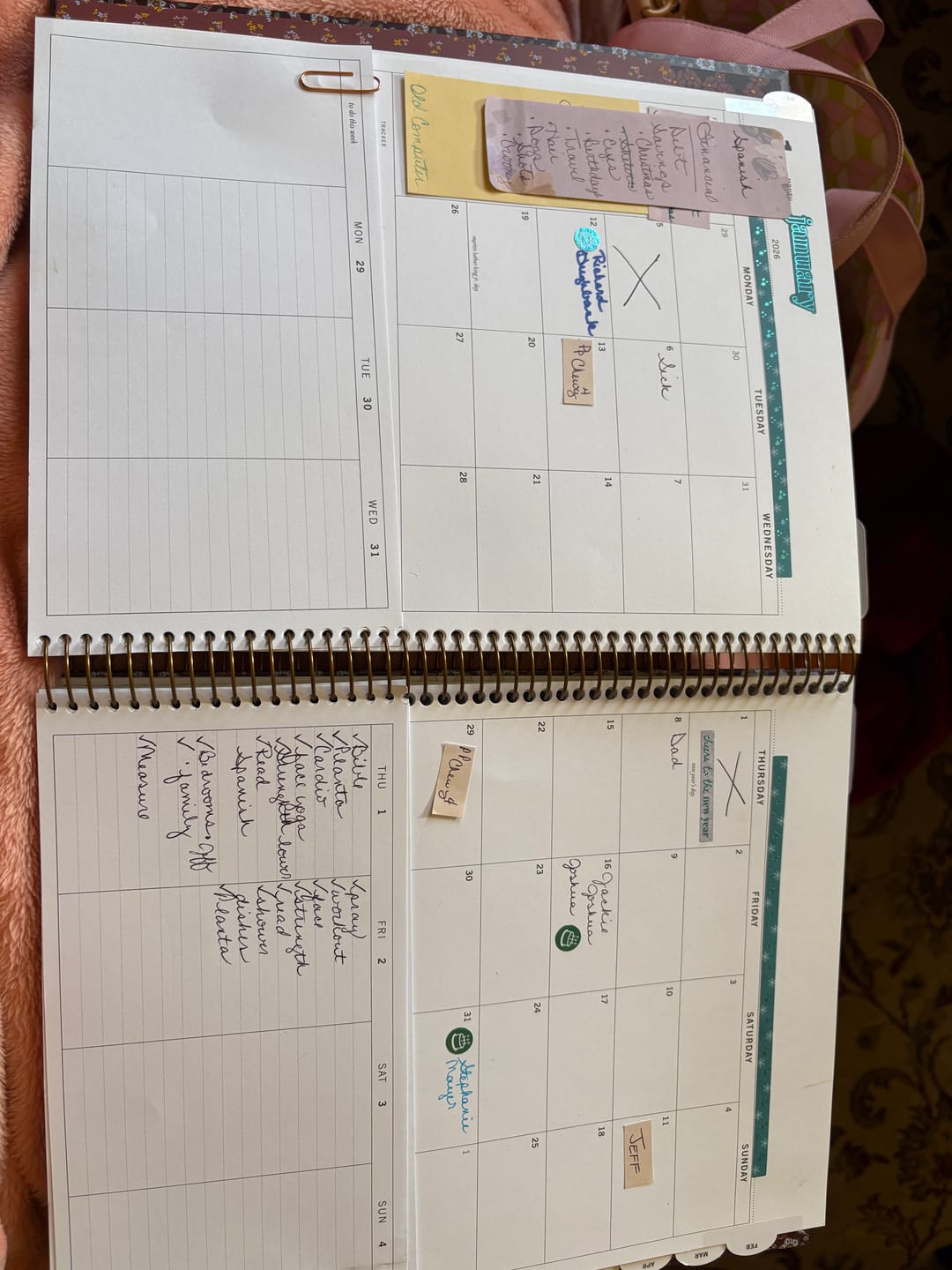 Customer photo review of Getting Started: What to Put in Your Planner (Printable)