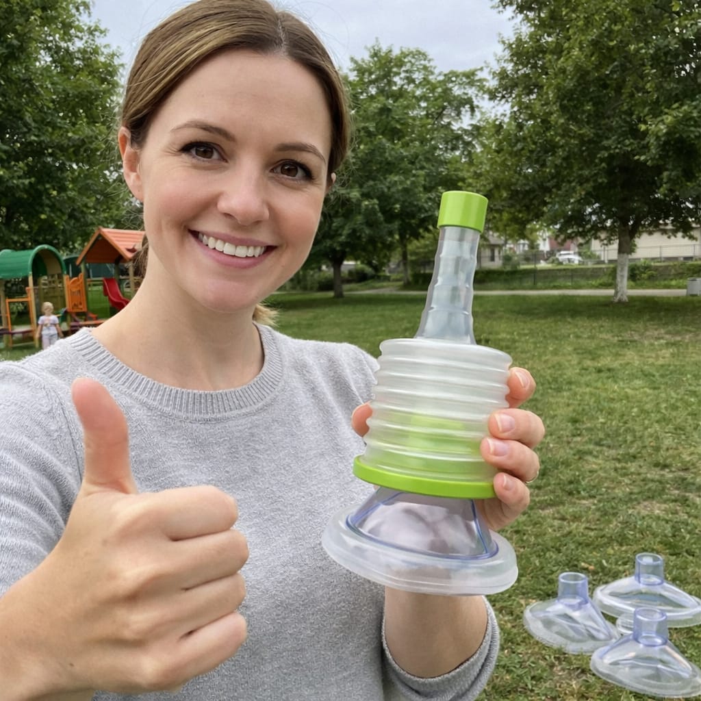 Customer photo review of Légsegély™ - Vészhelyzeti szívóeszköz a légutak tisztítására