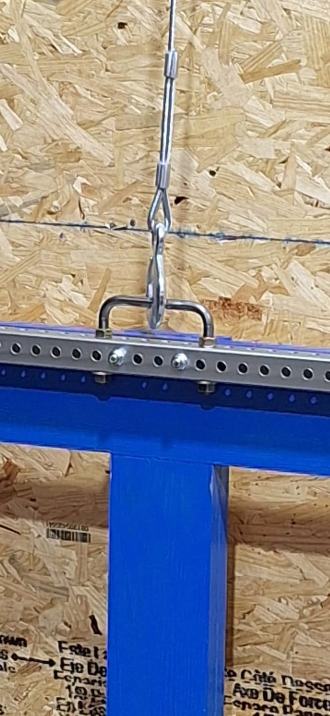 Customer photo review of 1/2 Inch Diameter U-Bolts - Square