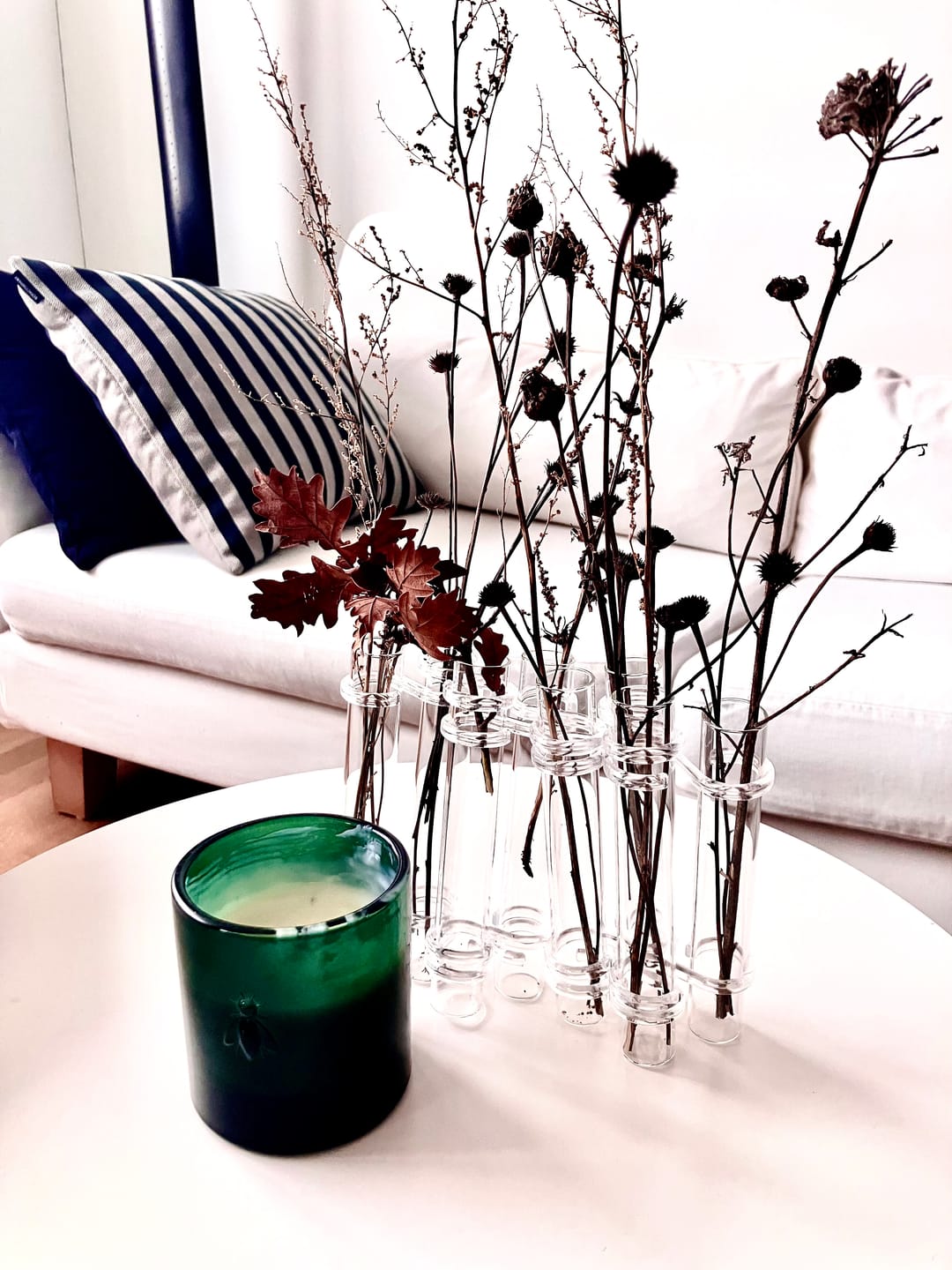 Customer photo review of Flower Flute – Glass Vases Collection