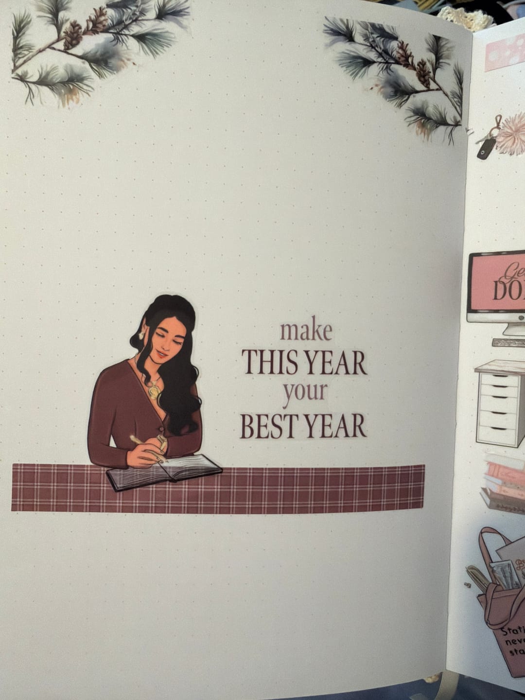 Customer photo review of Monthly Planning Kit Subscription - 2026