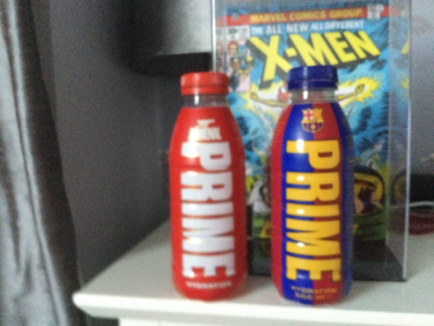 Customer photo review of Prime Hydration FC BARCELONA Limited Edition Bottle (500ml)
